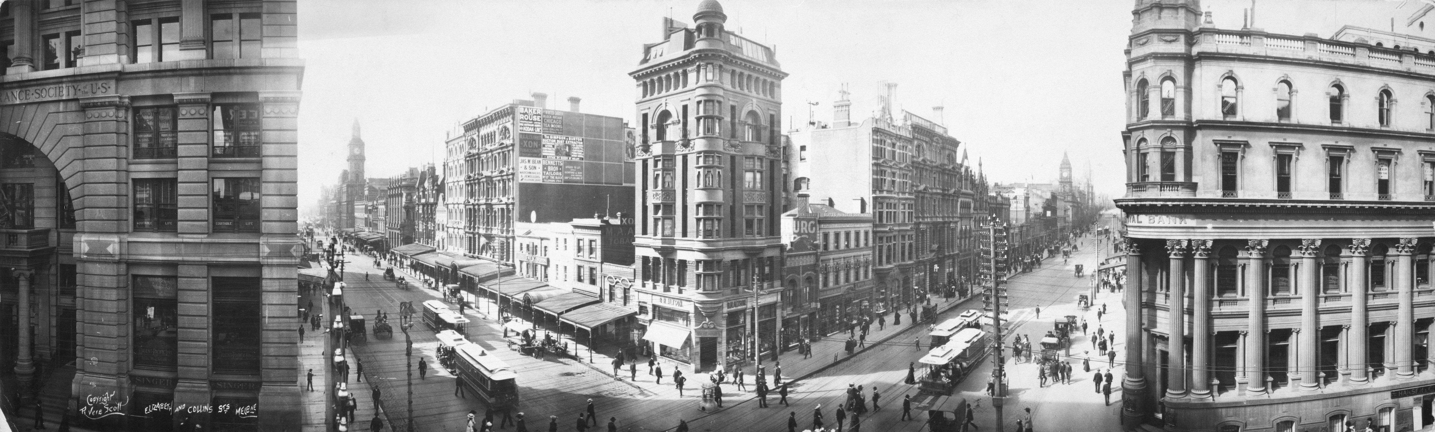 Streets of Melbourne free exhibition at Old Treasury Building