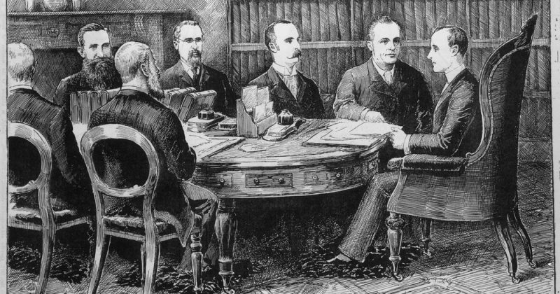 The Governor of Victoria's Executive Council. Find out more in the Old Treasury Building
