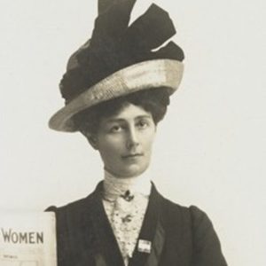 Vida Goldstein, one of the suffragettes opposed to conscription. 