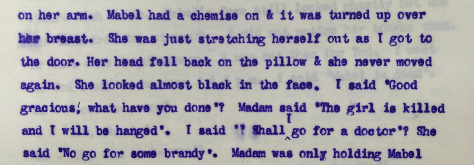 i will be hanged quote sm Transcription of Evidence.
Public Record Office Victoria VPRS264/P0/25, Travis A Todd/ Olga Radalyski