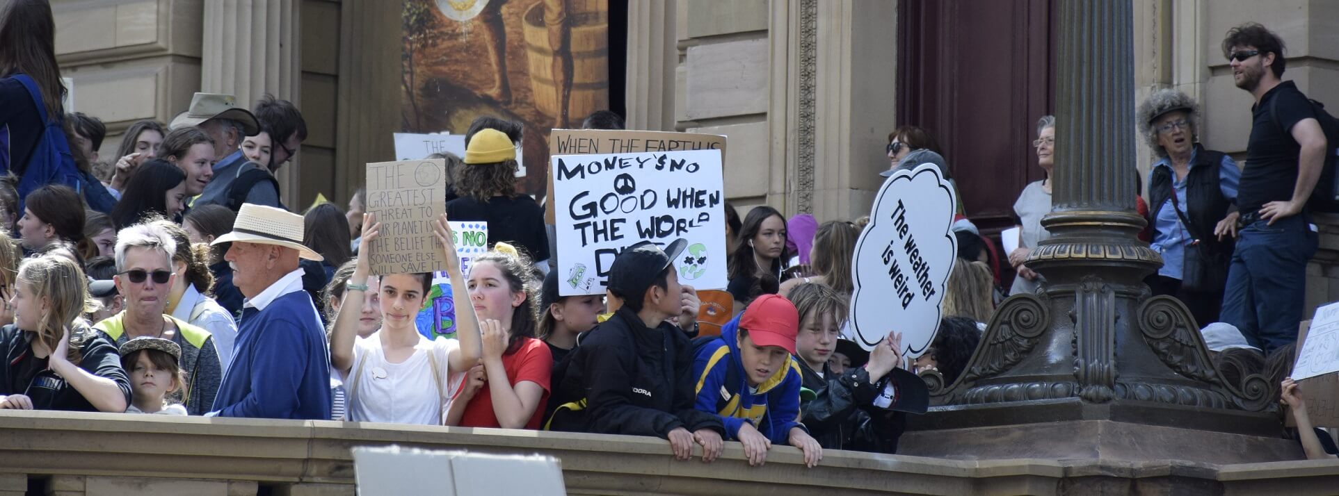 School Strike 4 Climate in Melbourne, 15 March 2019.