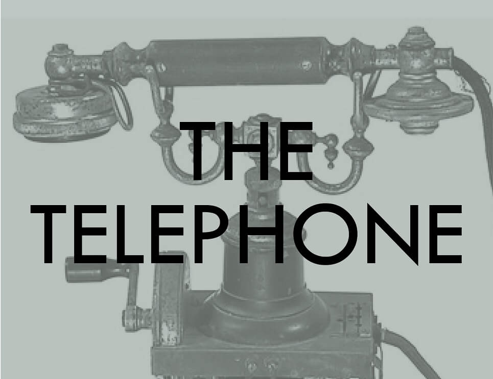 the telephone