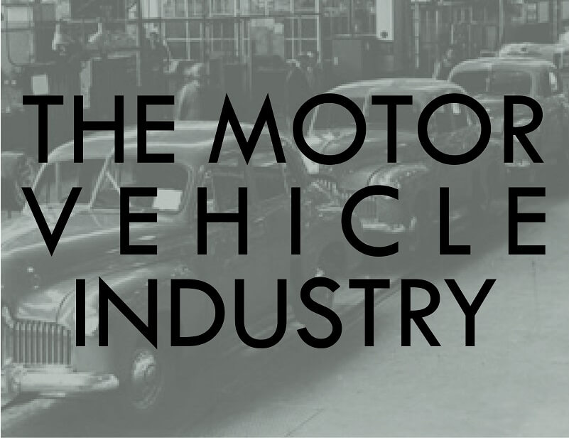 the motor vehicle industry