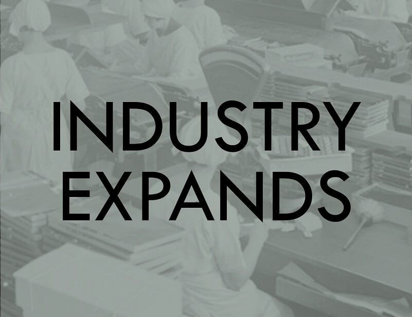 industry expands