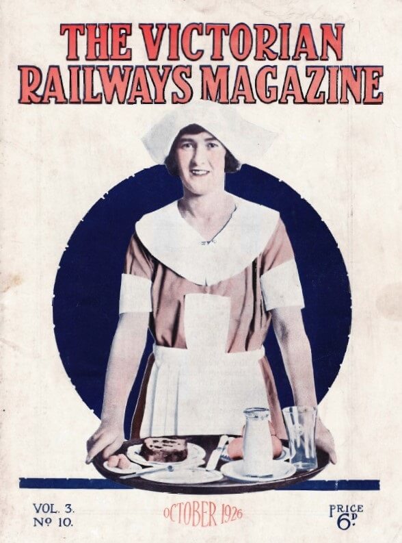 Refreshment Branch, Victorian Railways Magazine, Vol. 3, No. 10, October 1926