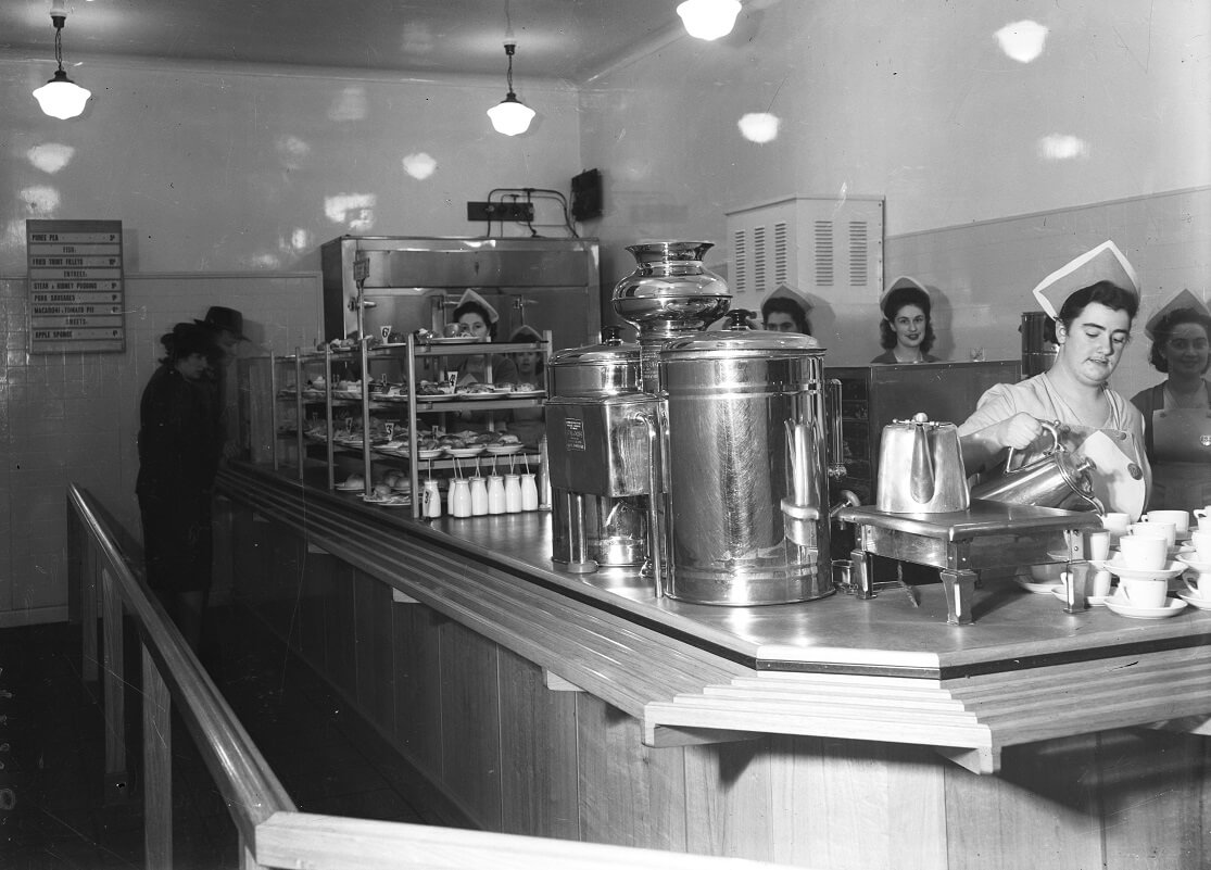 Refreshment cafeteria, unknown station, no date. 12903-P1-417-08