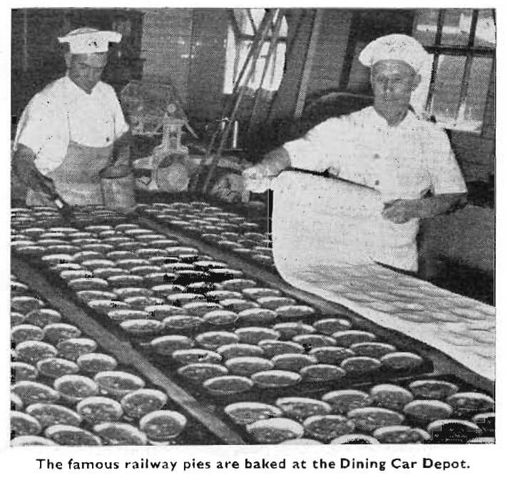 The famous pies are baked at the Dining Car Depot