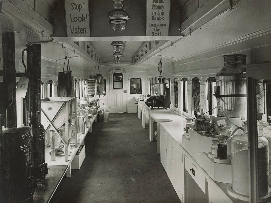 Dairy utensils, by Victorian Railways, photographer, c.1925. SLV