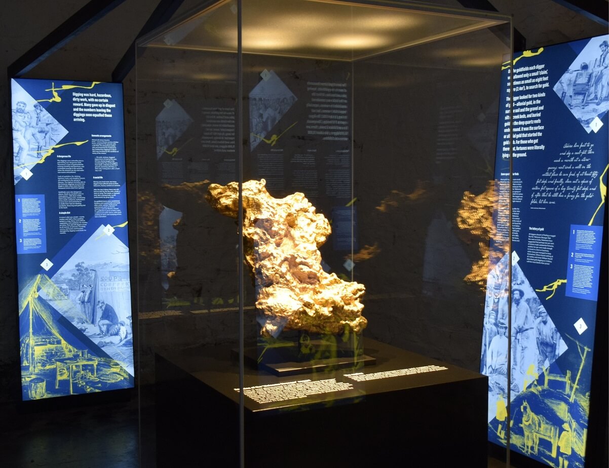 The Discovery of Gold exhibition