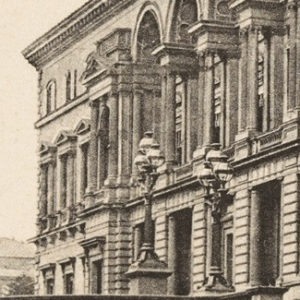 Old Treasury Building Magnet Design 3