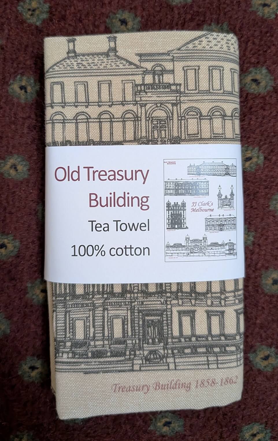 JJ Clark's Buildings tea towel - Image 3