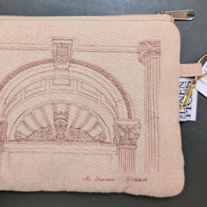 OTB Balcony Sketch Zip Bag